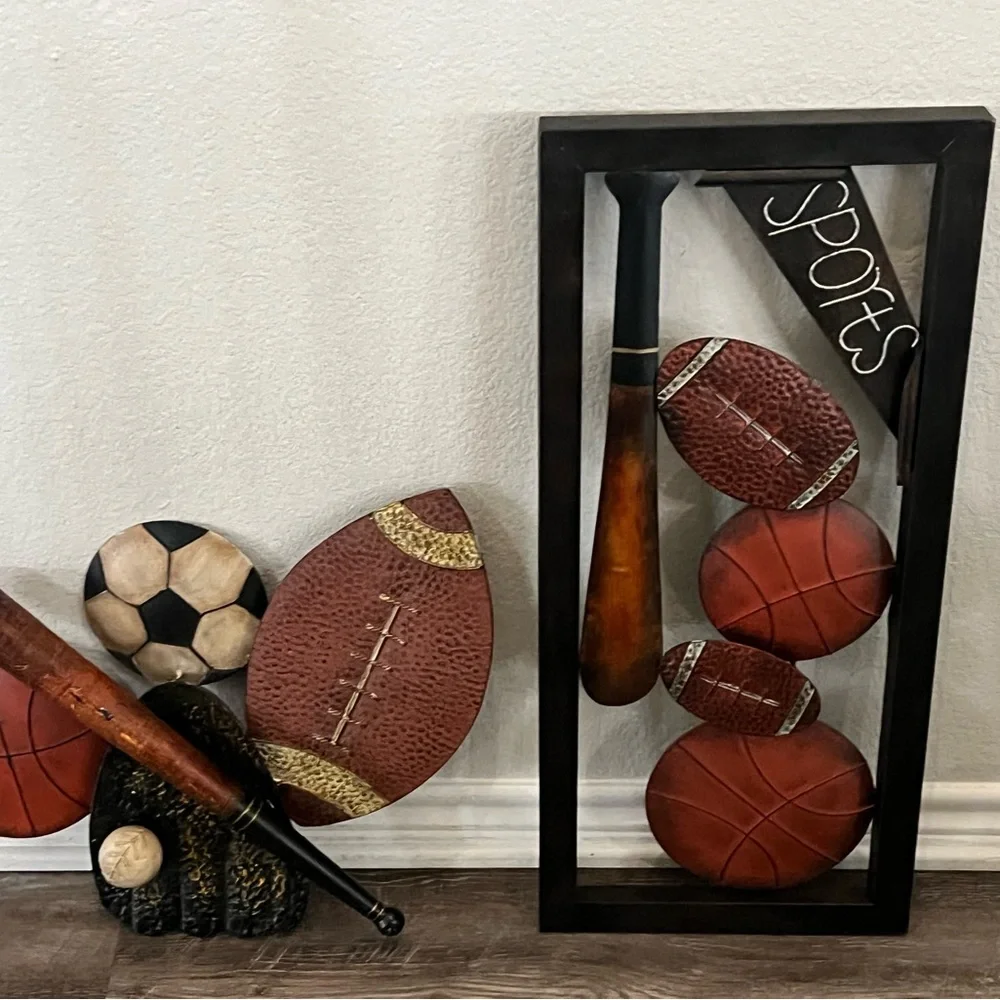 Kirklands Black and Brown Mirror Wall Decor